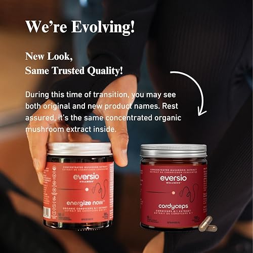 Miniatura 4 de Energize Now Suplemento orgánico de hongos Cordyceps - Extracto de Cordyceps Militaris 81 en 60 cápsulas veganas (500 mg) - Beta-D-glucanos