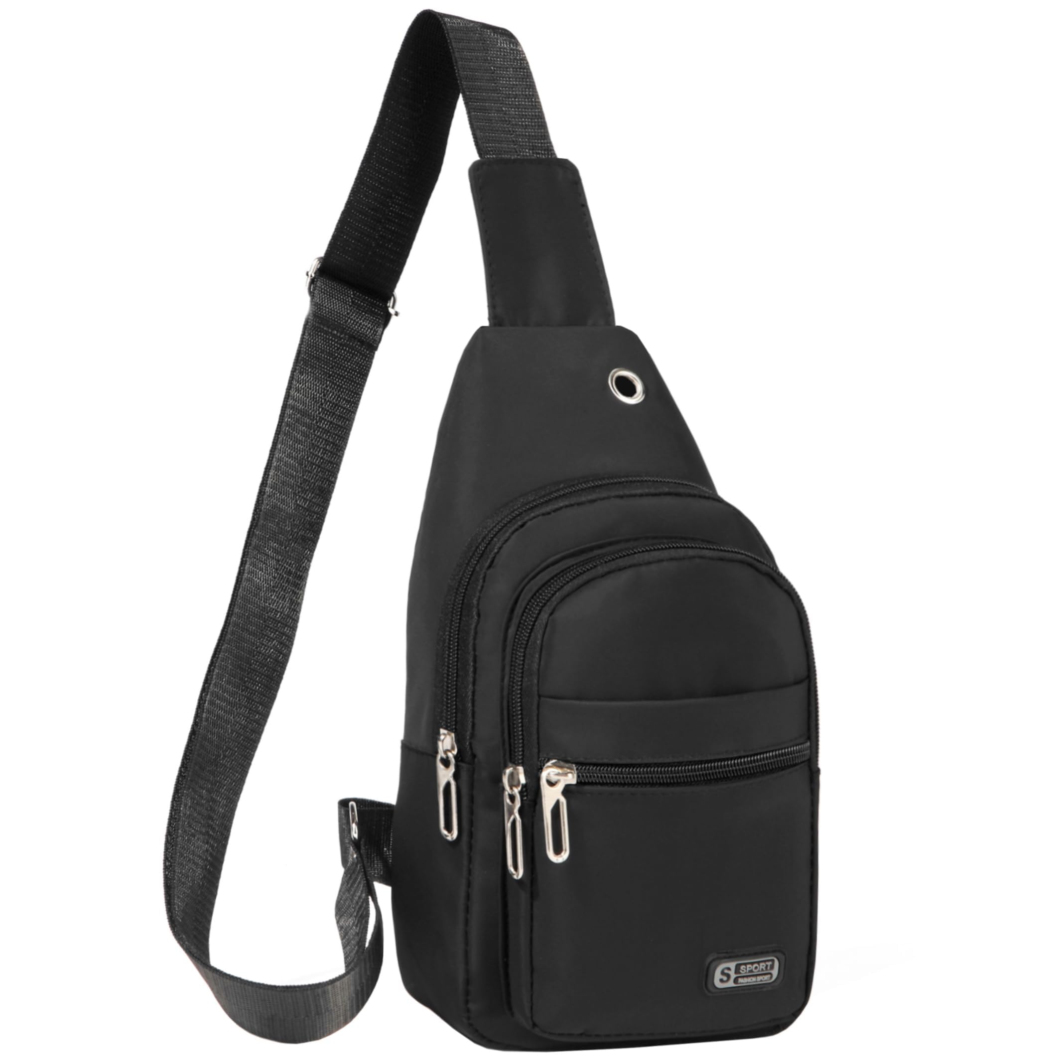 Small Sling Backpack Crossbody Sling Bag, Chest Bag Daypack Fanny Pack Cross Body Bag for Outdoors Hiking Traveling