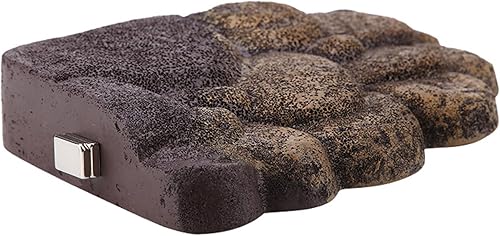 Miniatura 5 de HEEPDD Plataforma de tortuga, tortuga flotante de simulación de tortuga flotante de corteza de resina, rocas de hábitat con imán para decoración de