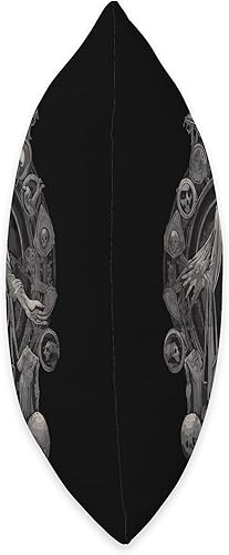 Miniatura 2 de Satanism Ocultit Gothic Raven Witches Goth Fan Pillow, 16 x 16 pulgadas, multicolor