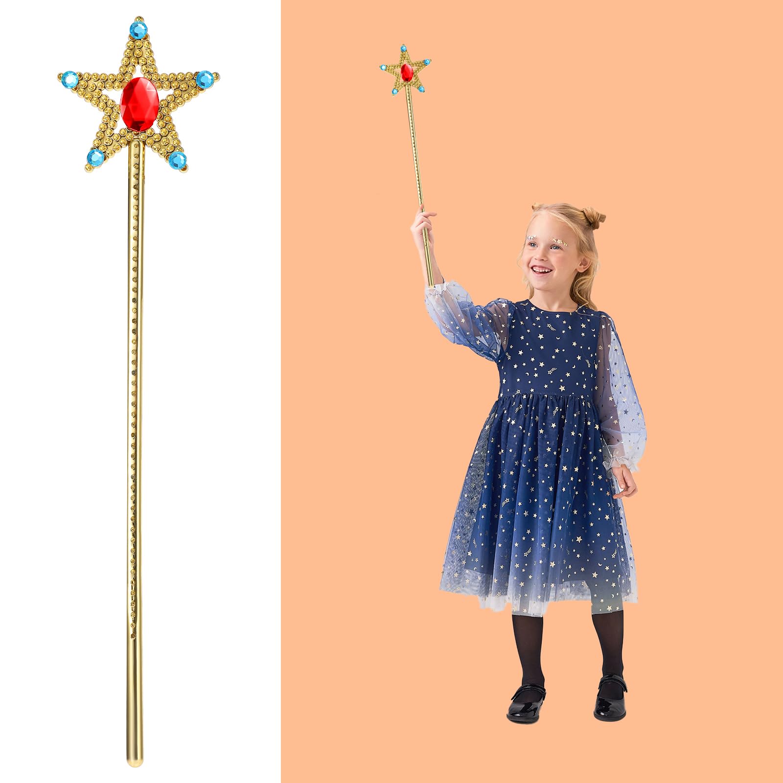 Towviy Baguette Magique Etoile Loisirs Creatifs Fille Accessoire Princesse Fée Cadeau Anniversaire Enfant 5-10 Ans Towviy Baguette Magique Etoile Loisirs Creatifs Fille Accessoire Princesse Fée Cadeau Anniversaire Enfant 5-10 Ans