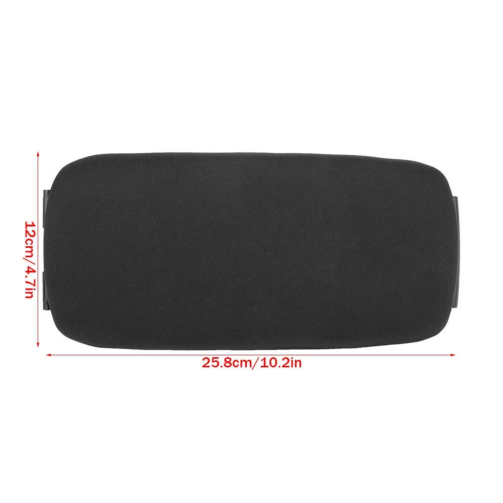 Coperchio del Bracciolo della Console Centrale Nera dell'Automobile Coperchio della Copertura della Console Centrale del Bracciolo dell'Auto per 8P / 2003-2013 8P0864245P(Cloth)