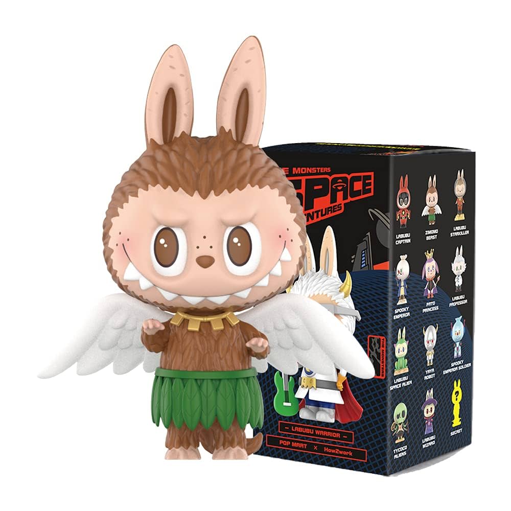 POP MART Labubu Space Adventure seria 1 szt., figurki pop