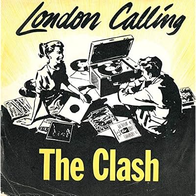 THE CLASH london calling/ armagideon time, CBS 8087, 7" single