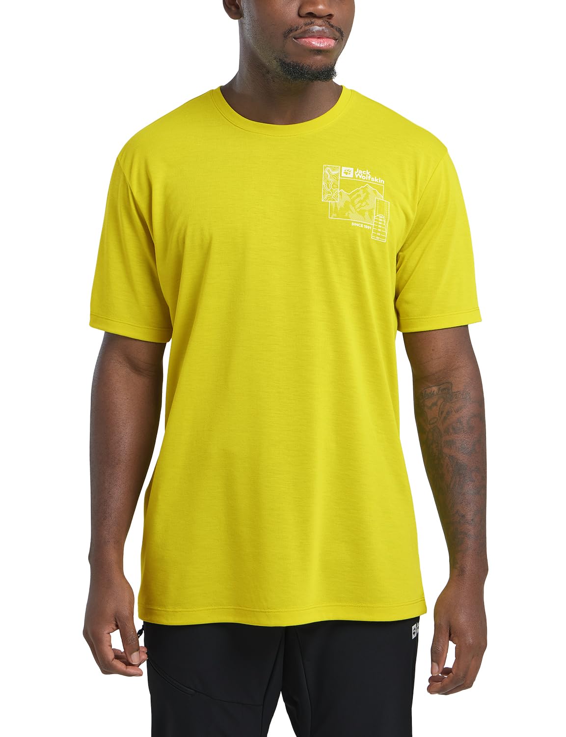 Jack Wolfskin Herren Vonnan Graphic T M T-Shirt (1er Pack)