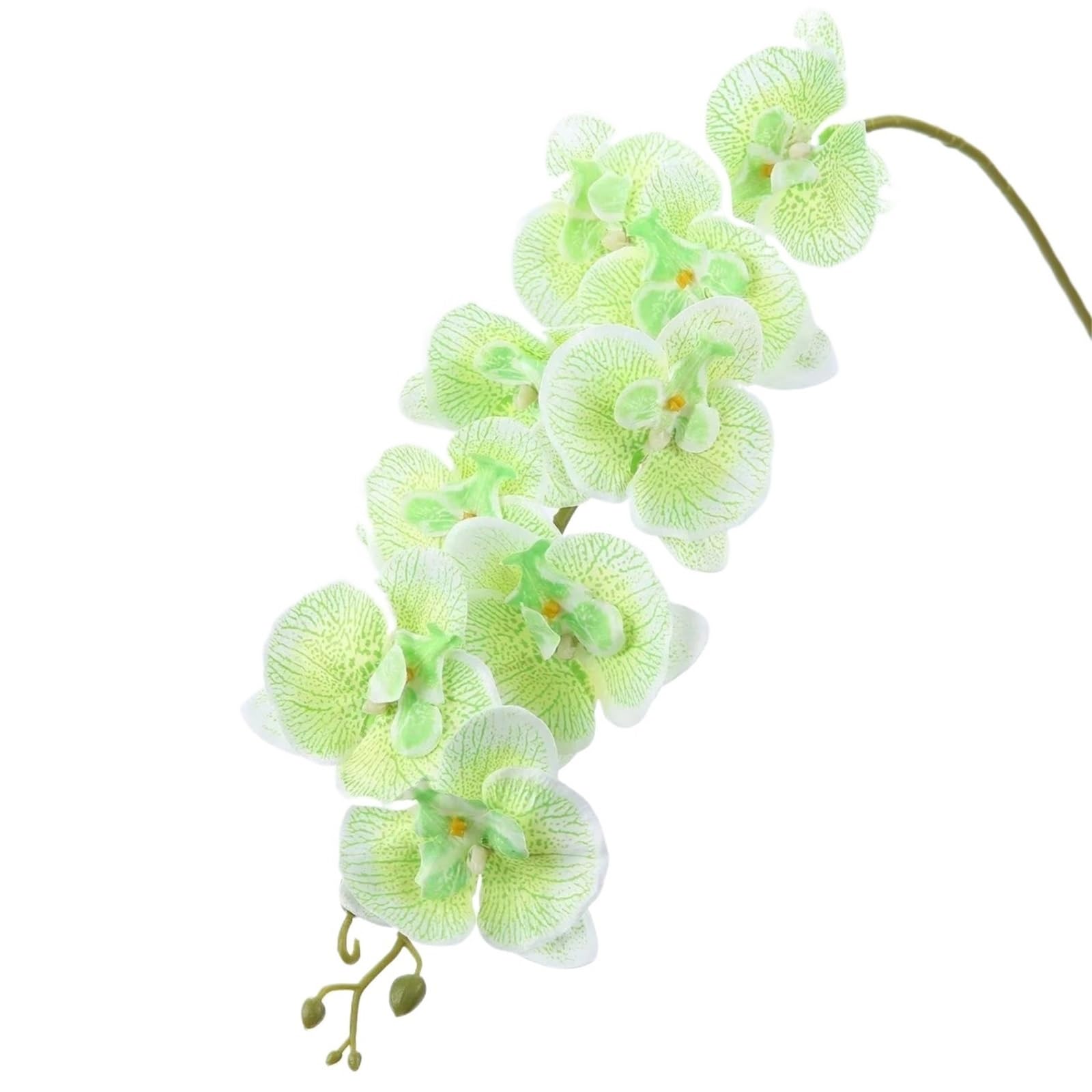 LSYHHXC Artificial Orchid 1Pcs Butterfly Orchid Artificial Flowers Fake Party Home Decor Garden Wedding Decoration Accessories