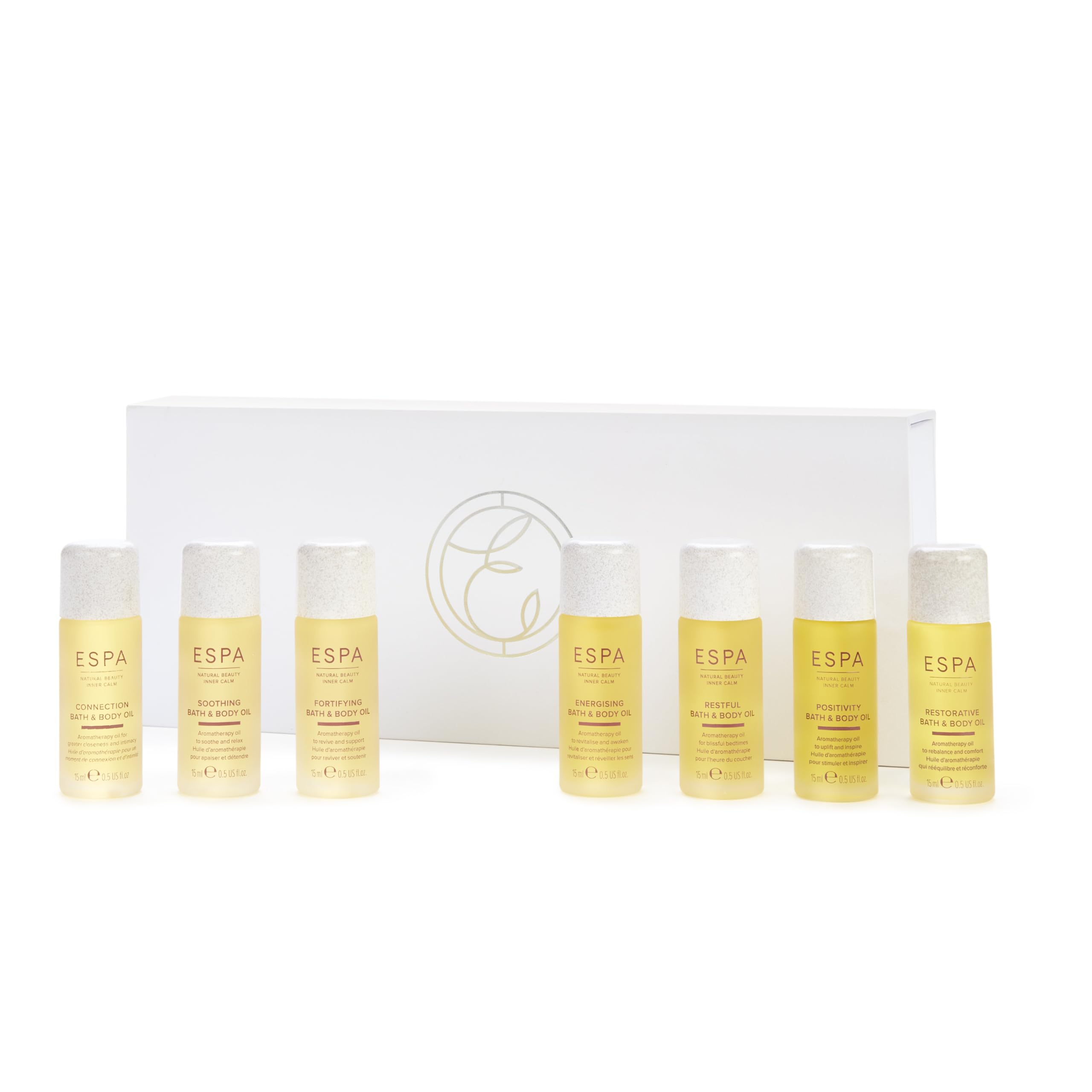 Signature Blends Aromatherapy Bath & Body Oil Collection | Includes 7 Pure Essential Oil Blends | Arometharpy Oils to Complement Ever-Changing Emotions