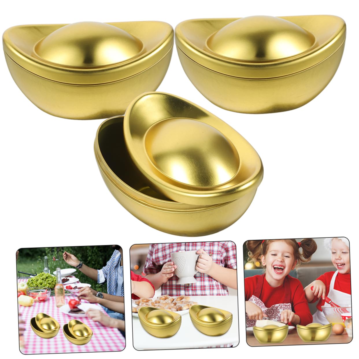 DECHOUS 16 Pz Cioccolatini Scatole Portaoggetti Decorative Barattoli Da Tè Per Tè Sfuso Barattoli Piccoli Con Coperchio Di Spezie Scatole Portaoggetti Con Coperchio