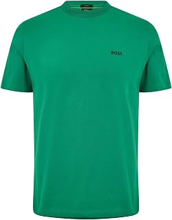 Mens Orange Tales T-Shirt with Logo Patch Premium