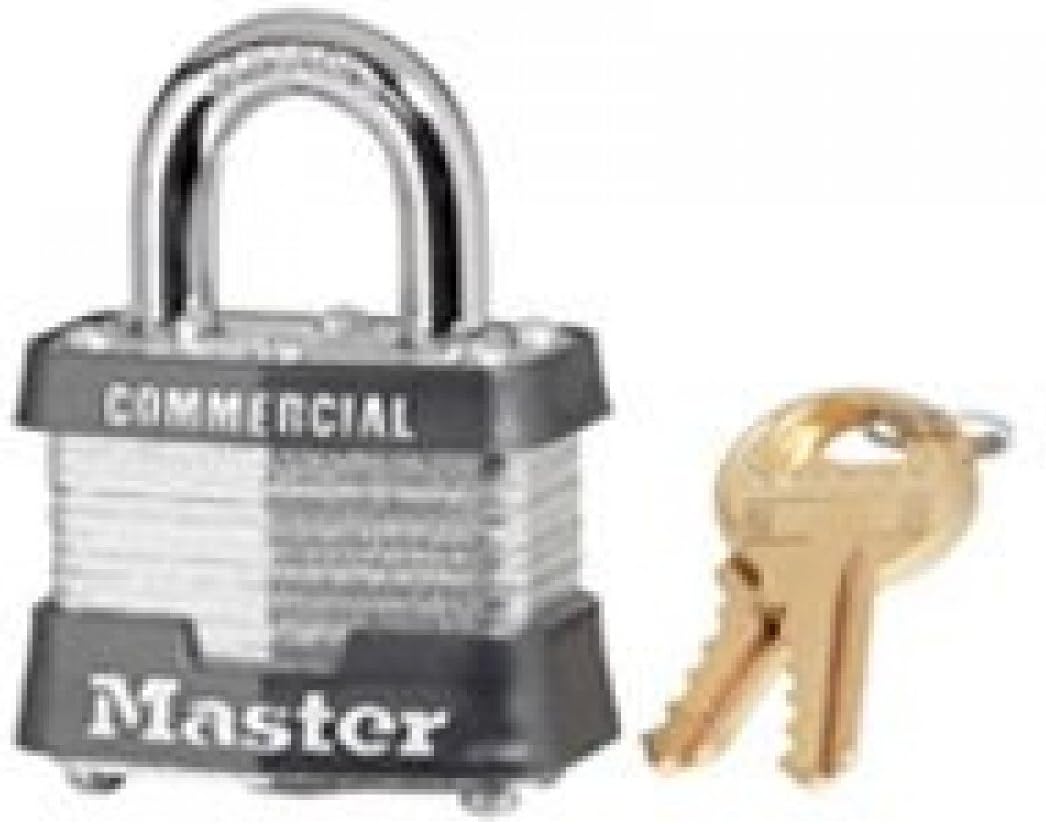 MASTERLOCK CO 3KA-3447 3KA 3447 Padlock, Gray