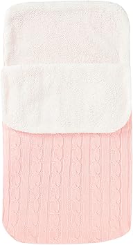 Dibiao Nursery,Bedding,Blankets & Swaddlers,Swaddles Baby Boys Girls Sleeping Bag Newborn Infant Knitted Fleece Lined Swaddle Blanket Stroller Wrap Sleeping Bag Sack Sleep Bag Stroller Unisex Wrap For 0-1Y Pink