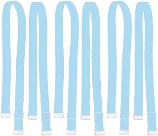 3 Pairs Adjustable Non-Slip Bra Straps Replacement for Women