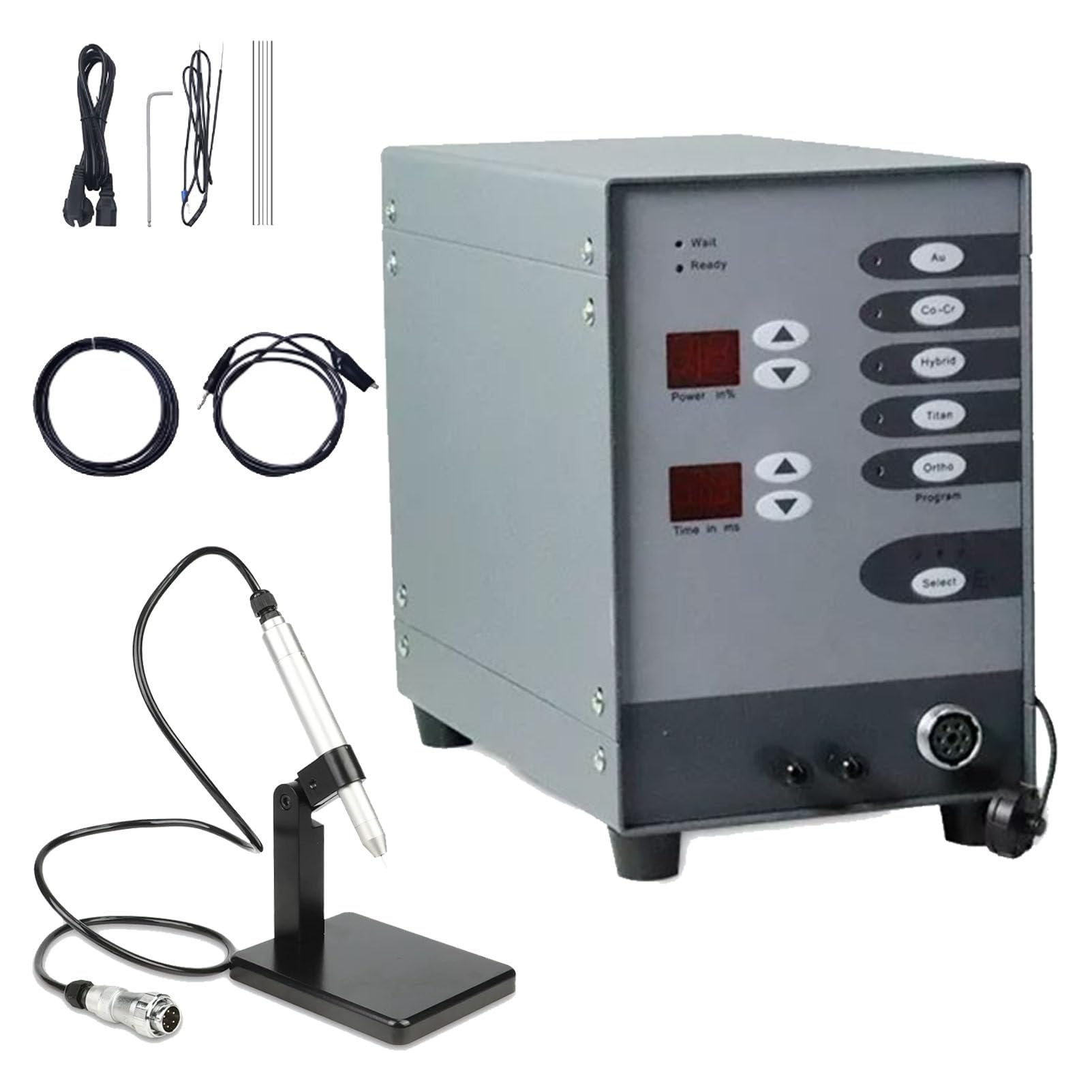 Kit Saldatrice Permanente per Gioielli, Saldatrice Automatica A Punti per Gioielli di Pregio E Ortodonzia - Salda Oro, Alluminio, Titanio, 50-600 A