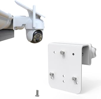 Metal Gutter Mount for AOSU Security Camera Wireless Outdoor SolarCam D1 Classic, ANSQUE Security Cameras Wireless Outdoor GU01/SA01