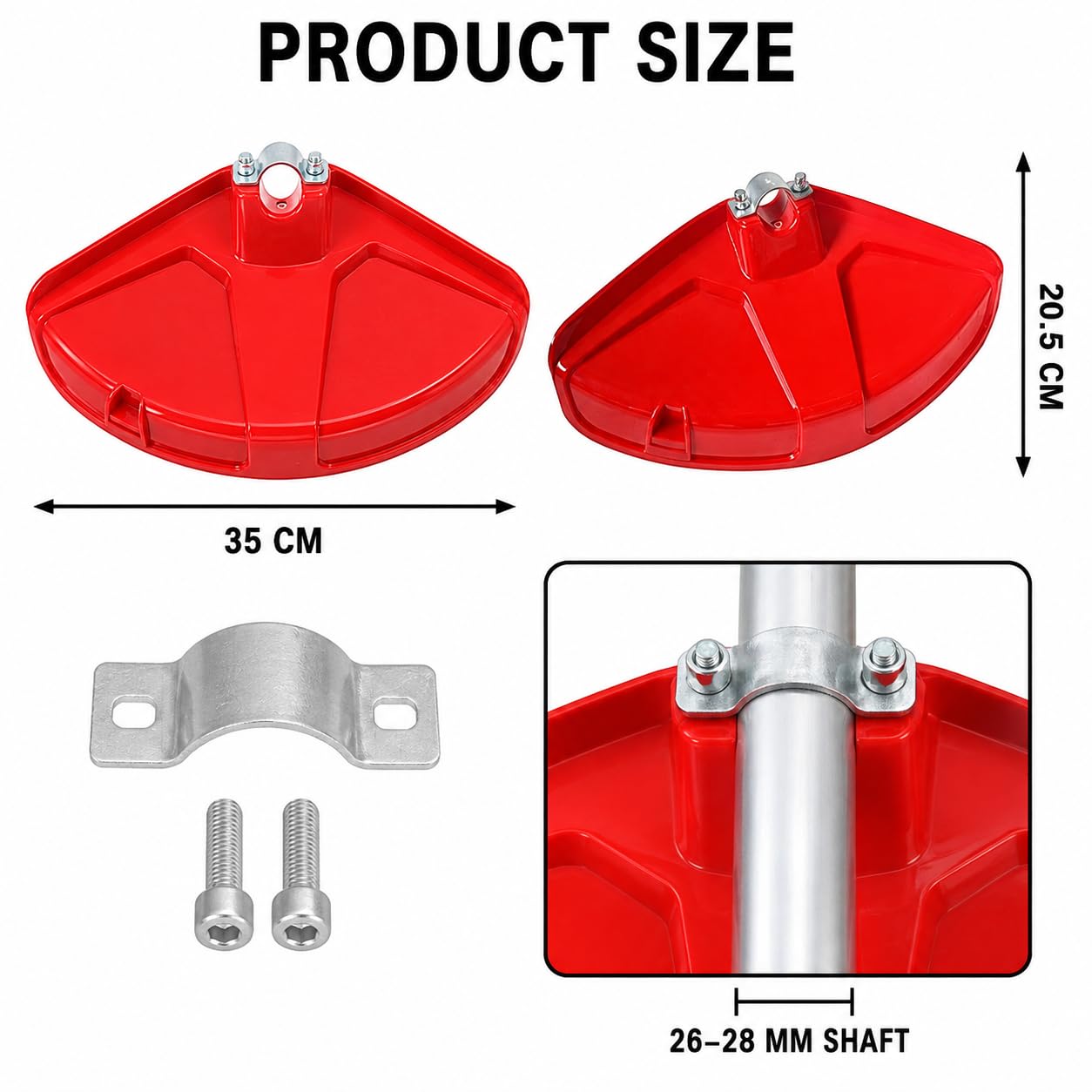 Carter débroussailleuse pour Active ST25 Evolution, 35 cm Protection