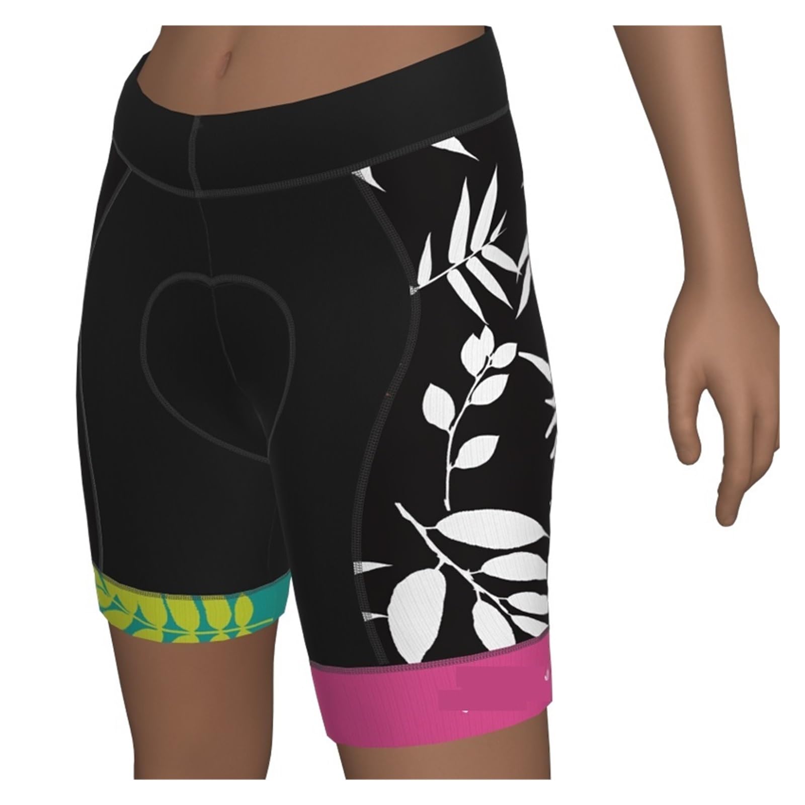 Culotte Ciclismo Pantalones Cortos de Ciclismo for Mujer, Equipo Bicicleta, Ropa Carreras, Pintura, Pantalones Montar for(Yellow,XL)