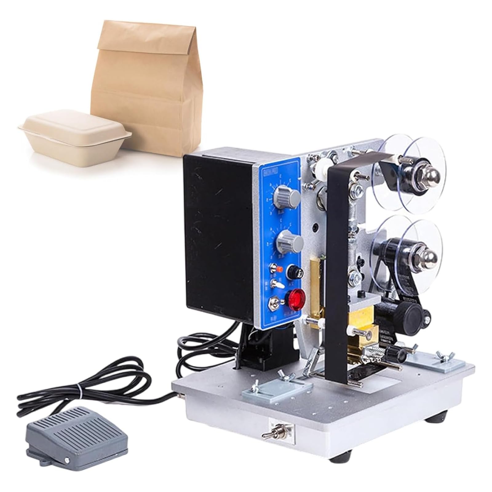 KUSOLE Electric ribbon printer for date code marking