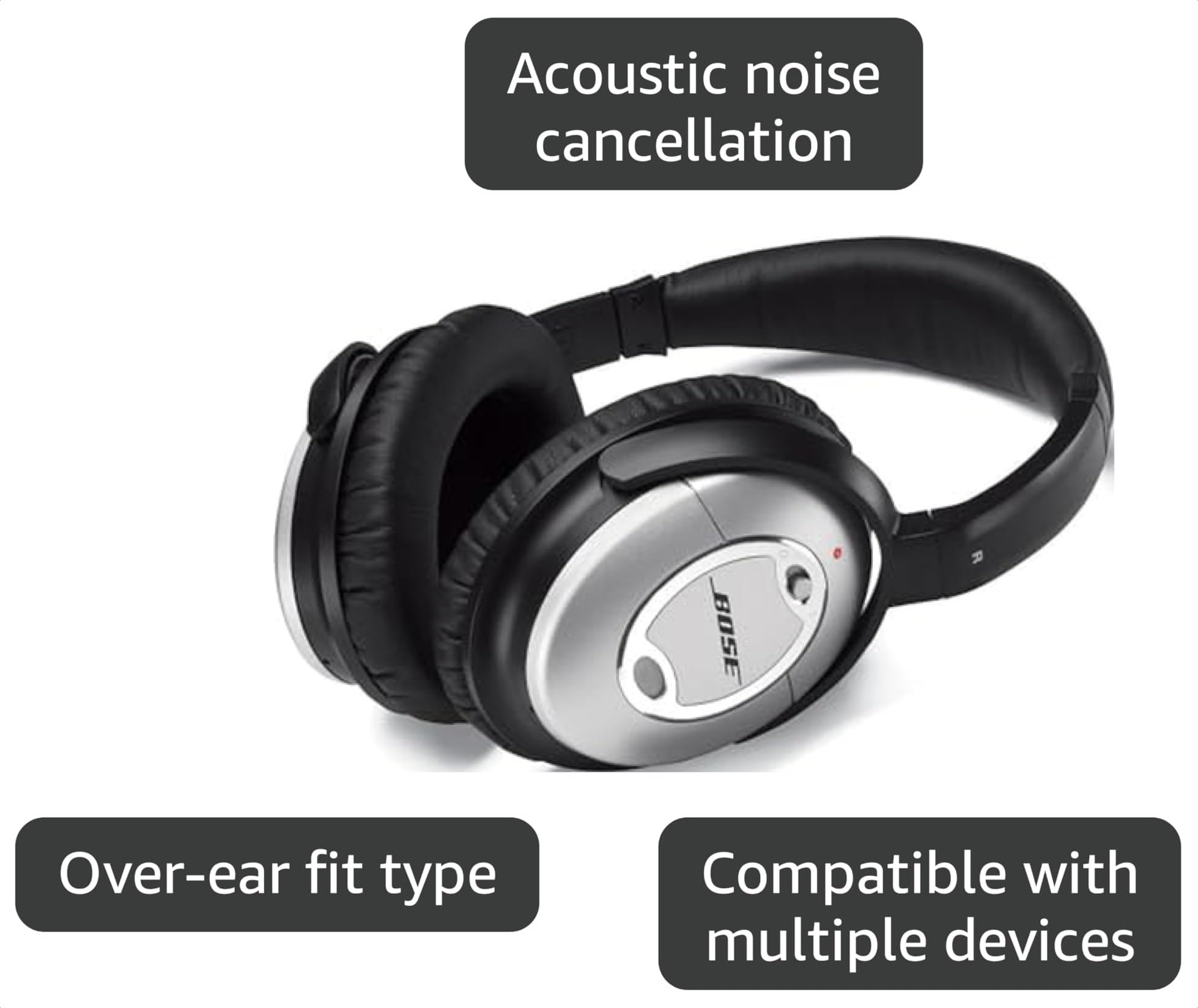 Amazon.com: Bose QuietComfort 2 Acoustic Noise Canceling