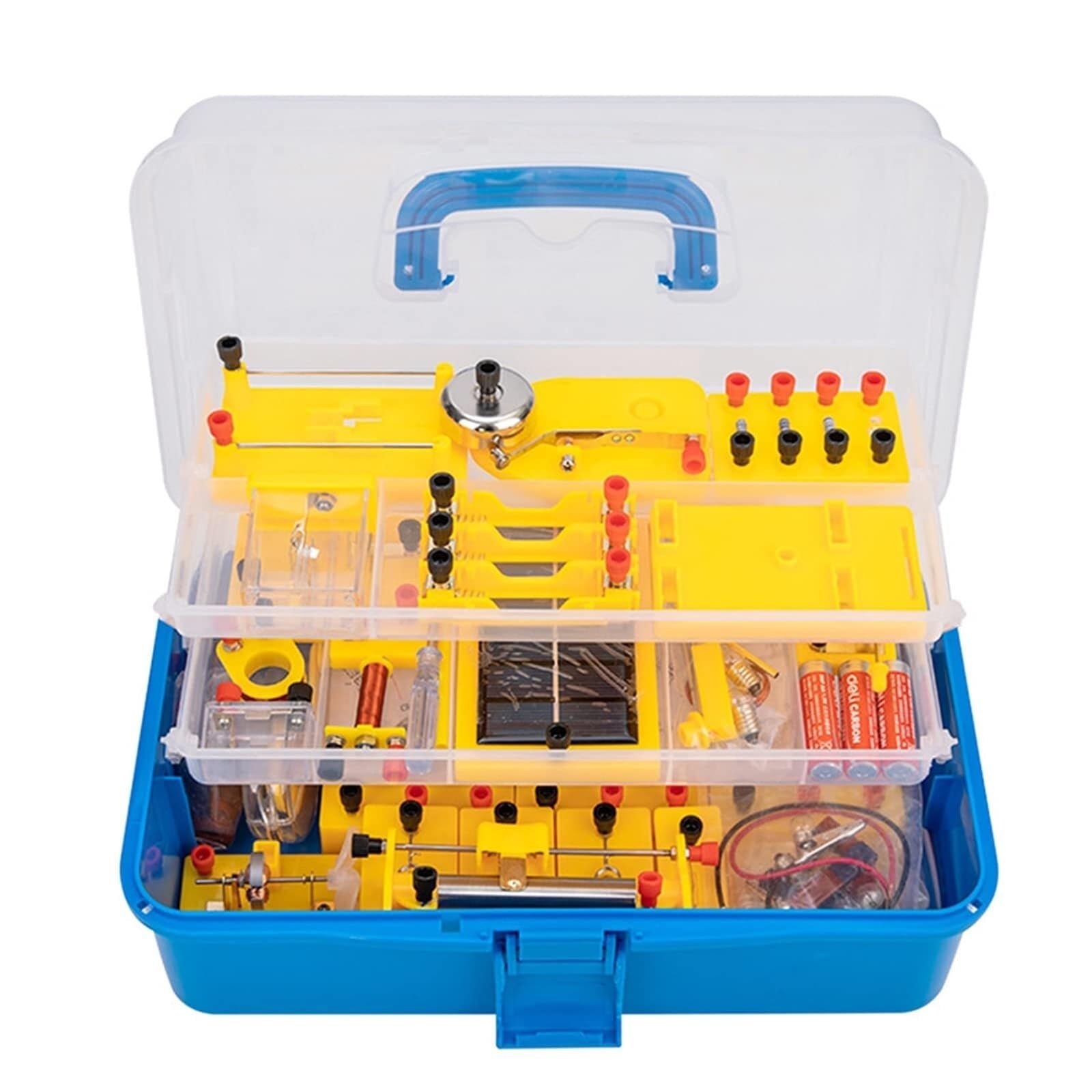 Circuiti Esperimenti Un Set Completo di Kit for Test Circuiti Elettrici Ed Elettromagnetici for L'insegnamento Kit Elettronica
