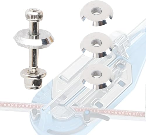 12mm Scoring Wheel 14A for Sigma Pull Handle Tile Cutters - 4Pcs Premium Tungsten Steel Manual Cutter Wheel for Glass, Ceramics and Tiles
