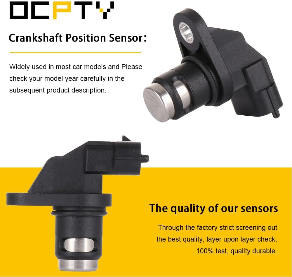 OCPTY 2PCS Engine Camshaft Position Sensor Fits for 2004-2008 for Chrysler Crossfire 2007-2008 for Dodge Sprinter 2500 2007-2008 for Dodge Sprinter 3500 2003-2008 for Mercedes-Benz C230