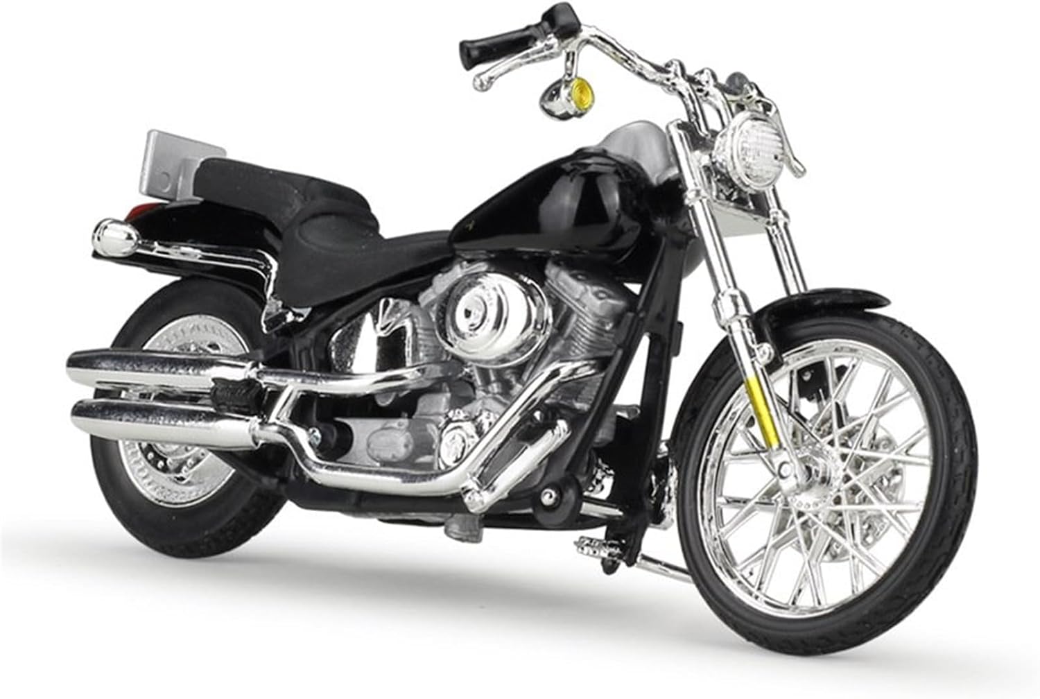 For Harley Davidson 2000 Fxstd Softail Deuce , 2009 Fxdfse Cvo Fat Bob,1:18 Scale Die-cast Vehicle Model Motorcycle Replica Motorcycle Replica Collectibles Hobby Motorcycle Model Men's Gift Cake Ornam