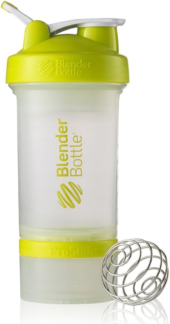 BlenderBottle ProStak System with 22-Ounce Bottle and Twist Storage