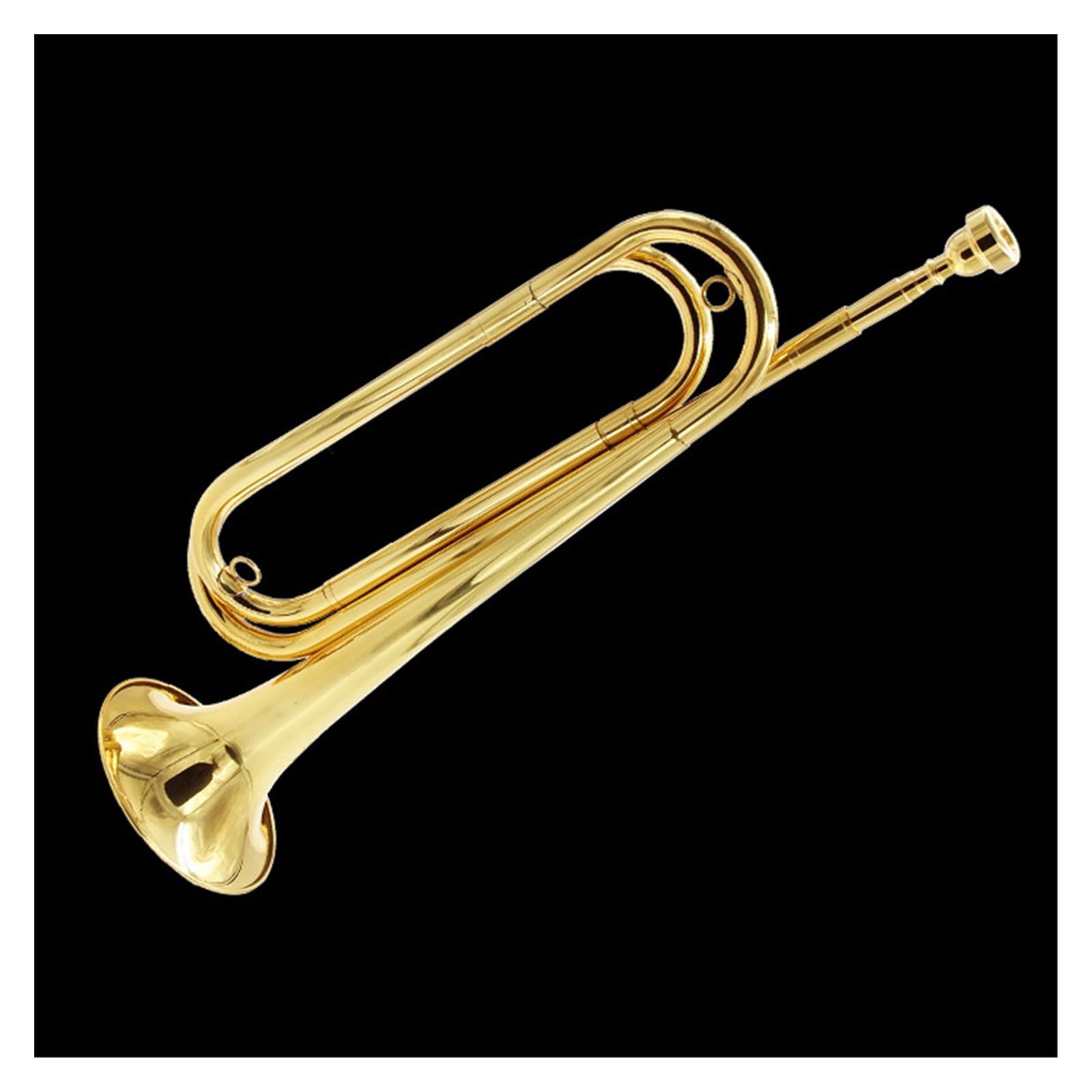klakson Trąbka Regulowany Schodkowy Róg W Trąbce B-Key Bugle Trąbka Zespołu Wojskowego