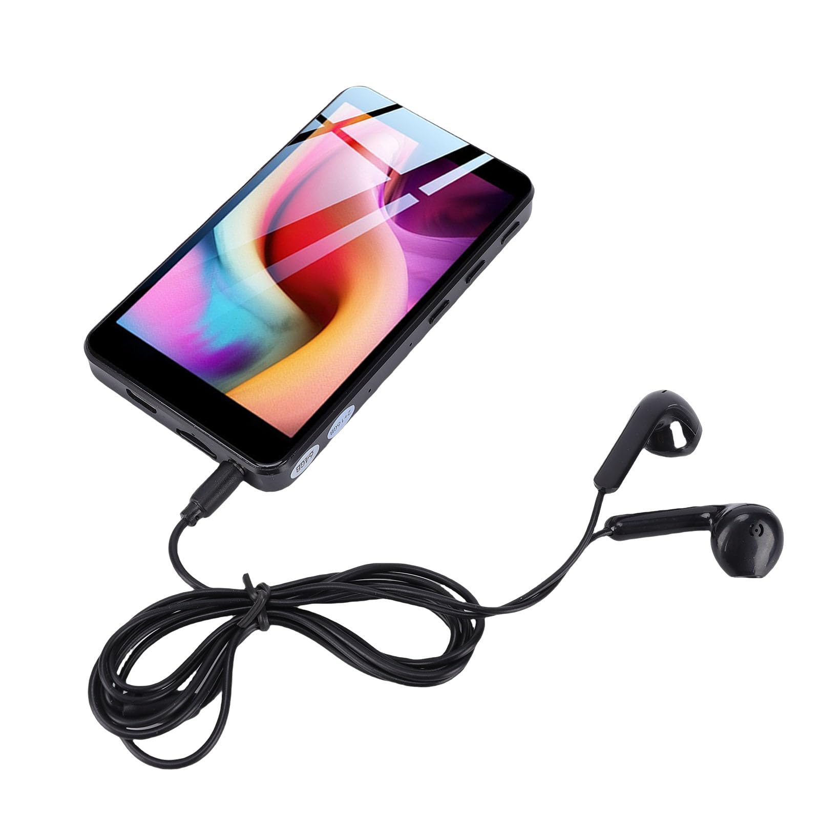 Ejoyous Reproductor de MP3 de 80GB con Bluetooth, WiFi, Pantalla Táctil, Reproductor de Música MP4, 3,97 Pulgadas, 2000mAh, BT5.0, Audio HiFi para Viajes, Entrenamiento y Conducción
