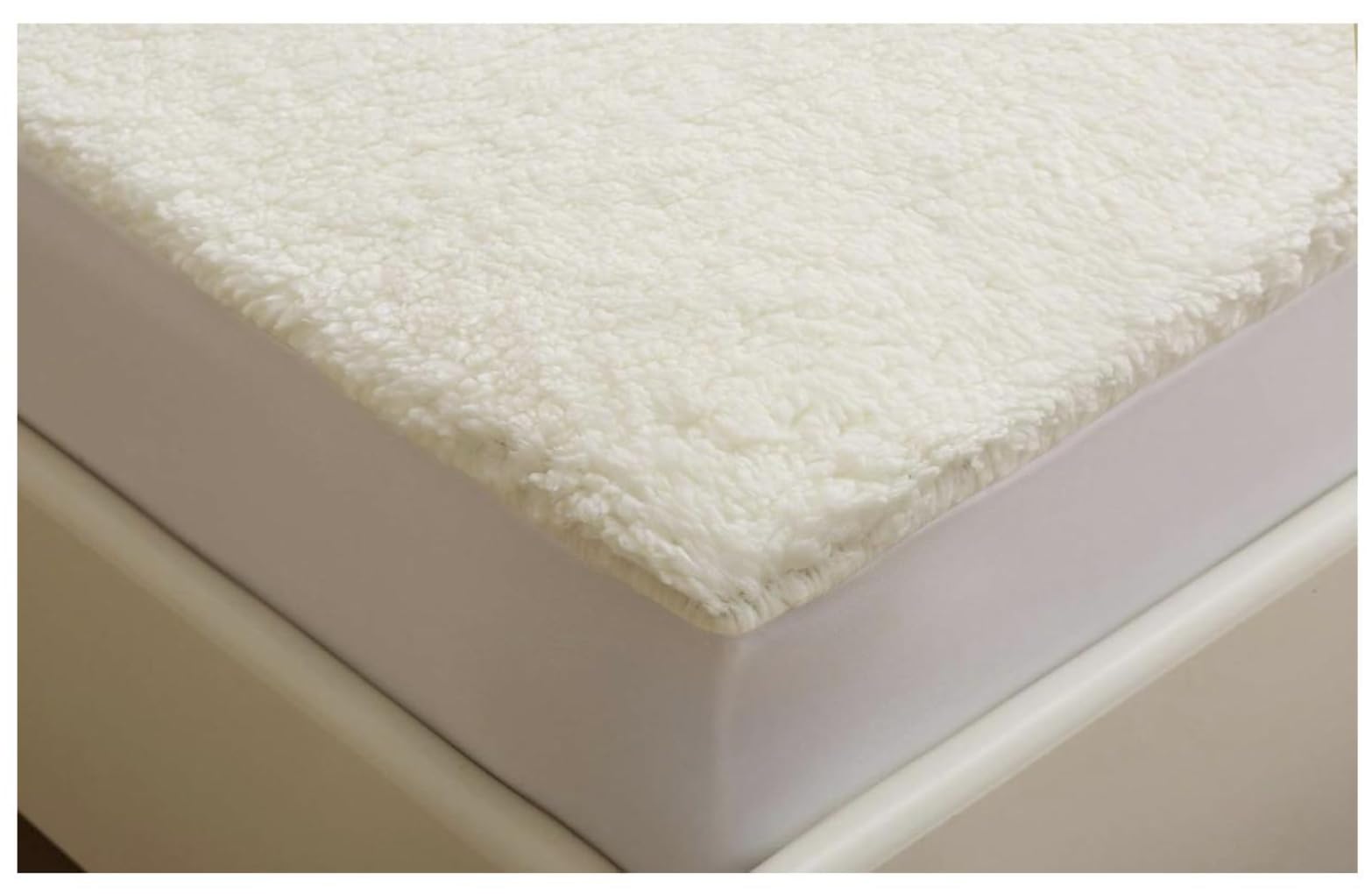 Luxury Thermal Fleece Under-blanket – Super Soft Sheepskin-Style Mattress Enhancer | Warm & Cosy Fitted Sheet Under-blanket (Multiple (Cot bed)