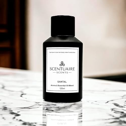 Miniatura 4 de Aceite difusor Santal de 4.2 fl oz, aroma puro de Santal 26, aceite esencial perfumado de primera calidad para nebulizador y difusor ultrasónico