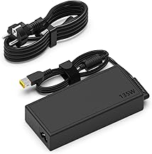 20V 6.75A Charger 135W for Lenovo ThinkPad T440p T450pT460p T470P T530 T540 T540p T560 IdeaPad Gaming 3 Y40-70 Y50-70 Y50-80 Y70-70 Z710 AD. L135NDC3A ADL135NLC3A ADL-135NLC3A 36200314