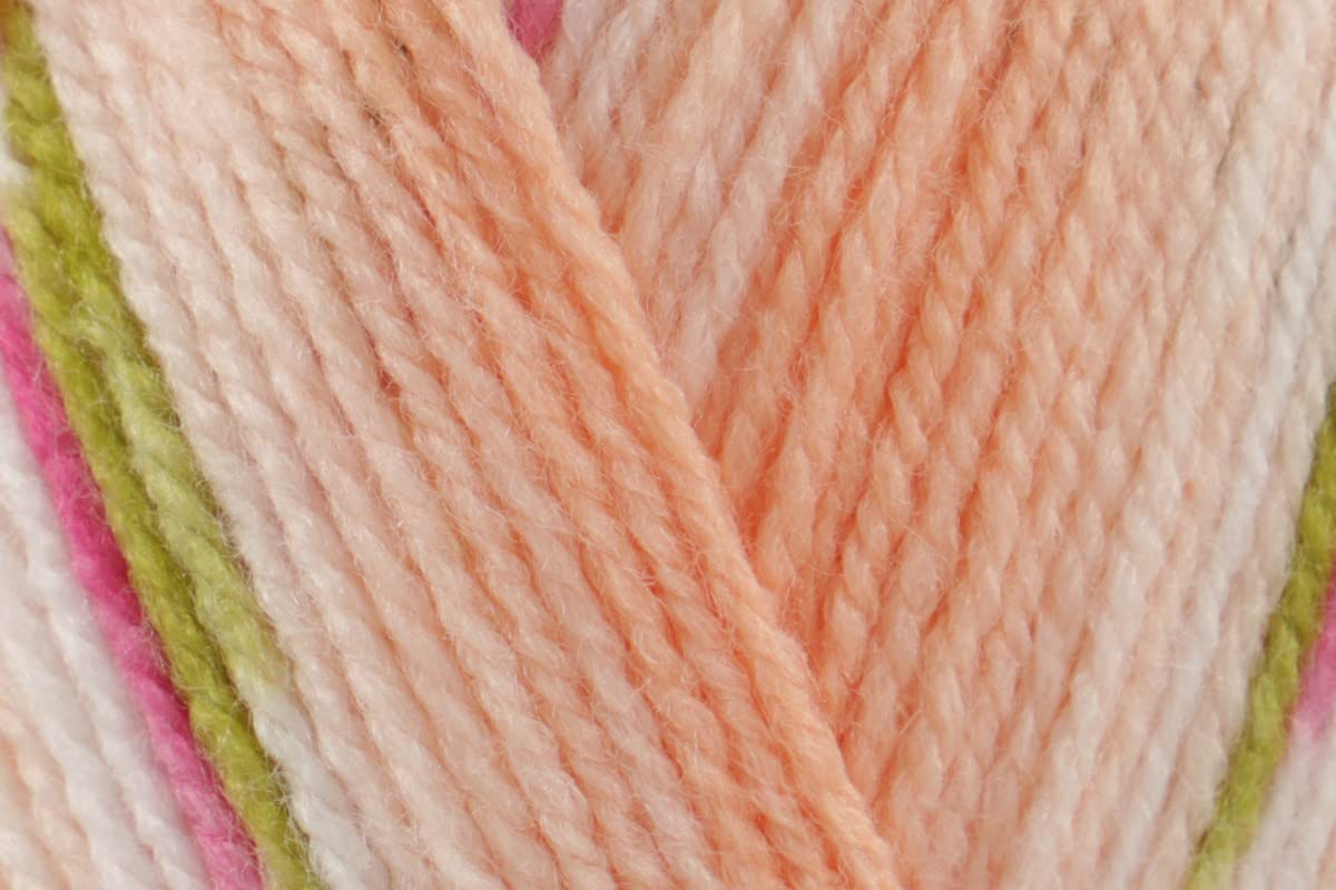 Sirdar Hayfield Baby Blossom DK Crochet Yarn, Nylon Acrylic Blend Double Knitting Wool for Hoodies, Jumpers, Sweaters, Blankets & Throws - 100g Balls - Perfectly Peachy(359) - Pack of 10