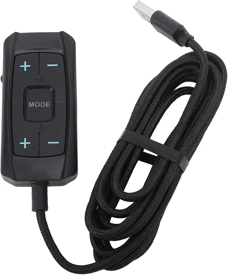 Placa de som USB 7.1, placa de som USB 7.1 externa portátil, adaptadores de áudio para laptop, computador desktop