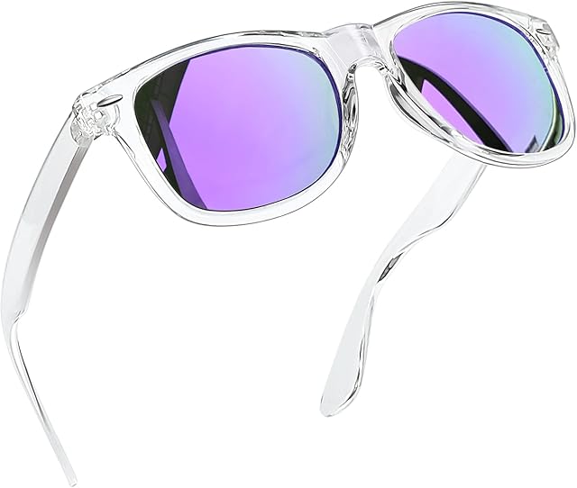 Joopin Square Polarised Sunglasses for Men Women UV Protection Unisex Retro Sunglasses Man for Driving Hiking Fishing Sports