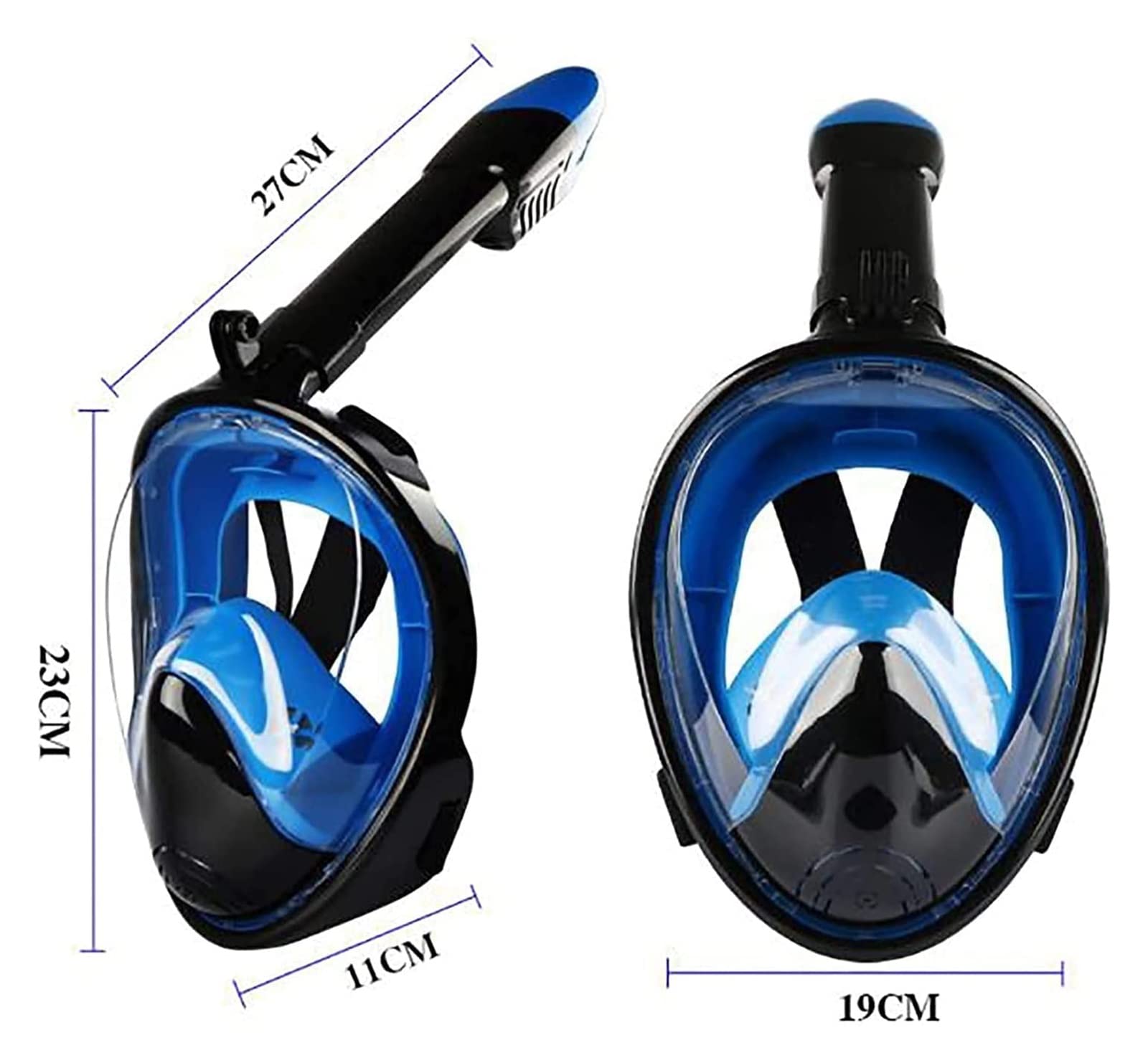maschera da immersione, Maschera subacquea, maschera sicura, antiappannamento, integrale for snorkeling, nuoto, attrezzatura for immersioni, for donne e uomini