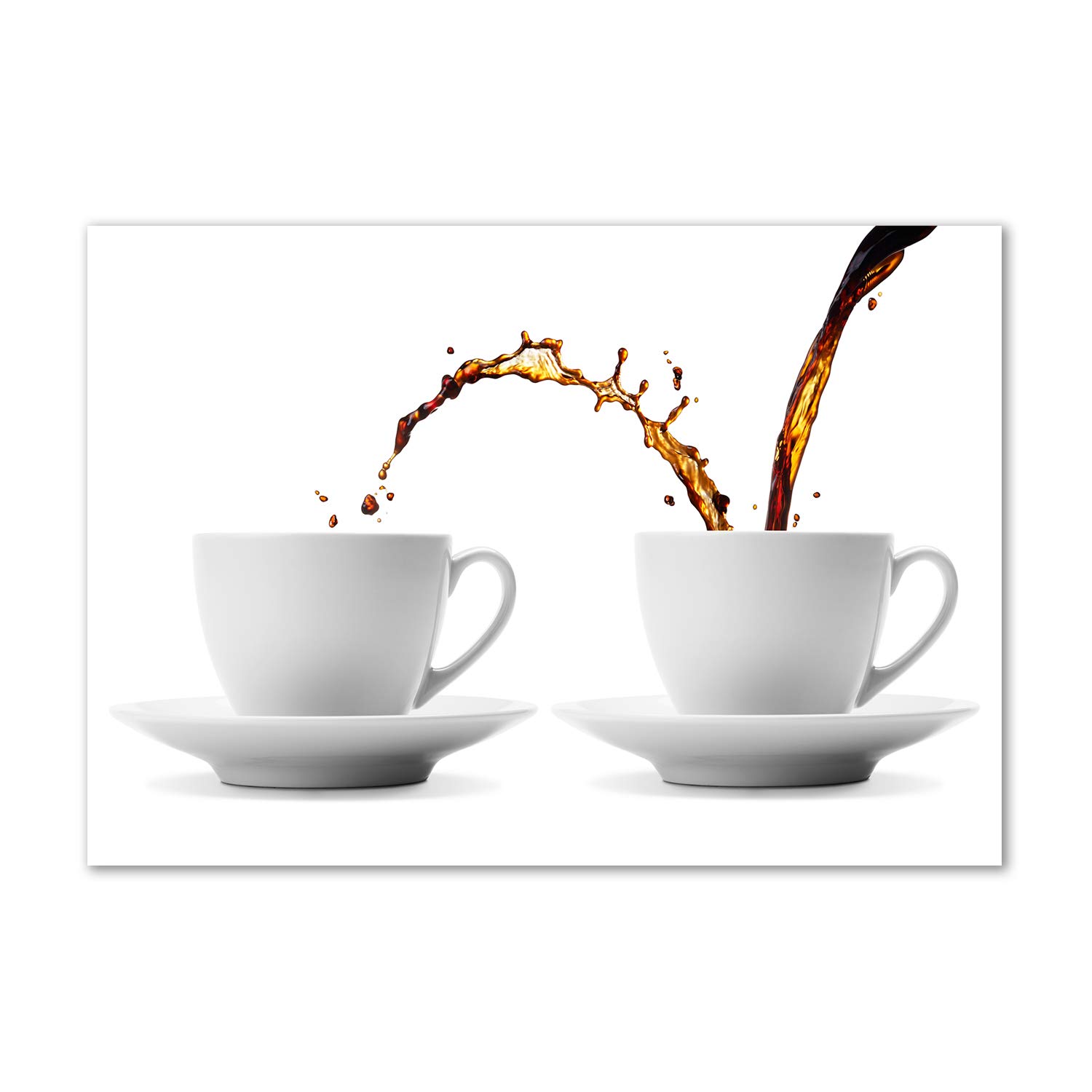 Tableau plexiglas café marron Tulup déco cuisine moderne