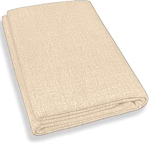 Home Tresor - Telo Arredo Copridivano Tinta Unita | Gran Foulard Divano 2 Posti E Letto Singolo Copriletto Arredatutto | Mis. Cm. 170 X 280 (Grigio