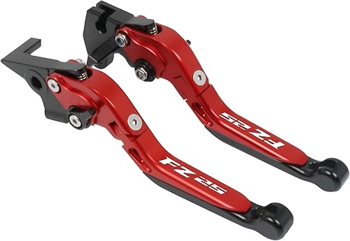 Miniatura 9 de DOUKI Para Yamaha FZ25 FZ 25 FZ-25 2017-2023 Empuñaduras de motocicleta Manillar CNC Aluminio Ajustable Palancas de embrague de freno Palanca (Color