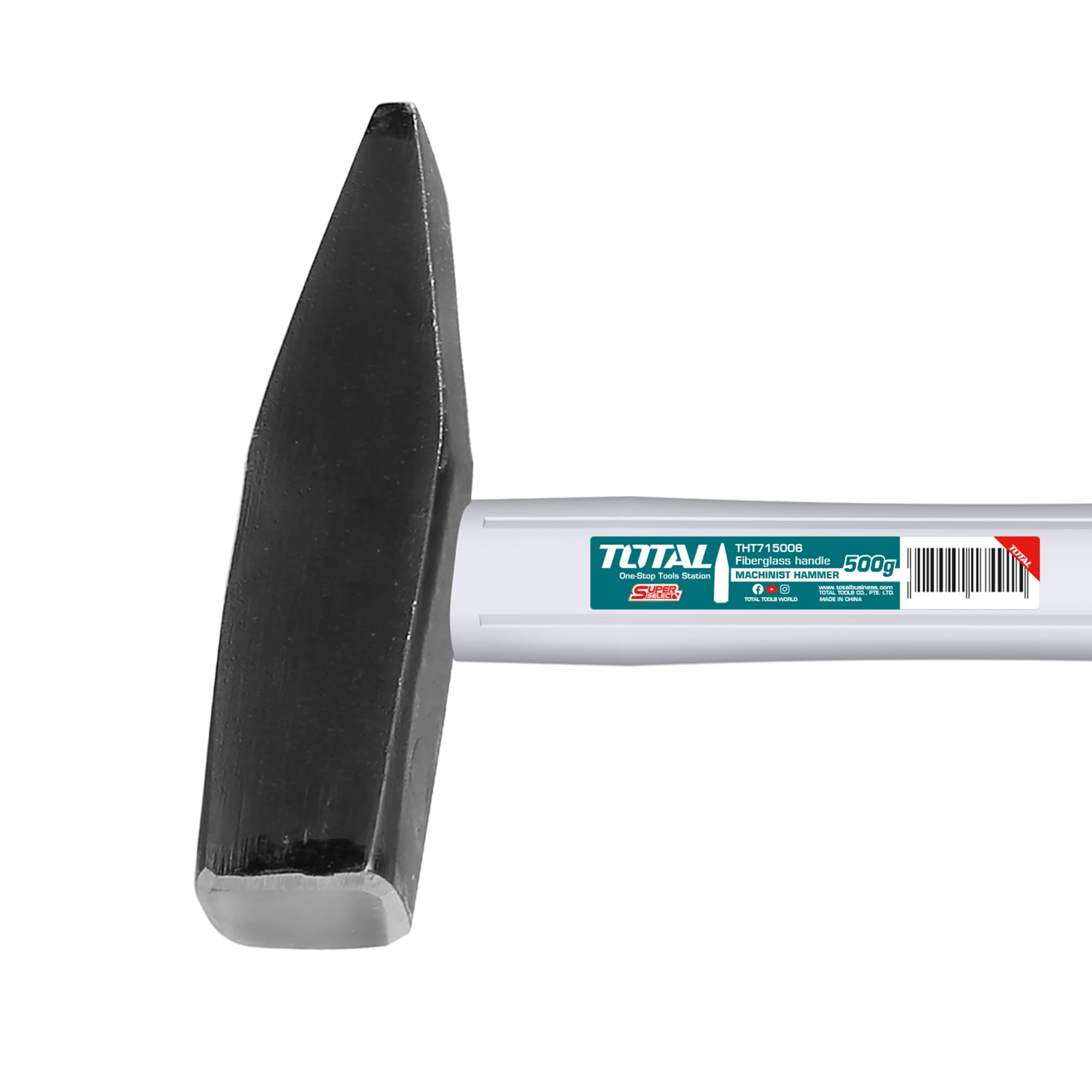 Klauenhammer Mit Fiberglasgriff – 3 Stück Set, Geschmiedeter Stahlkopf, Anti-vibration