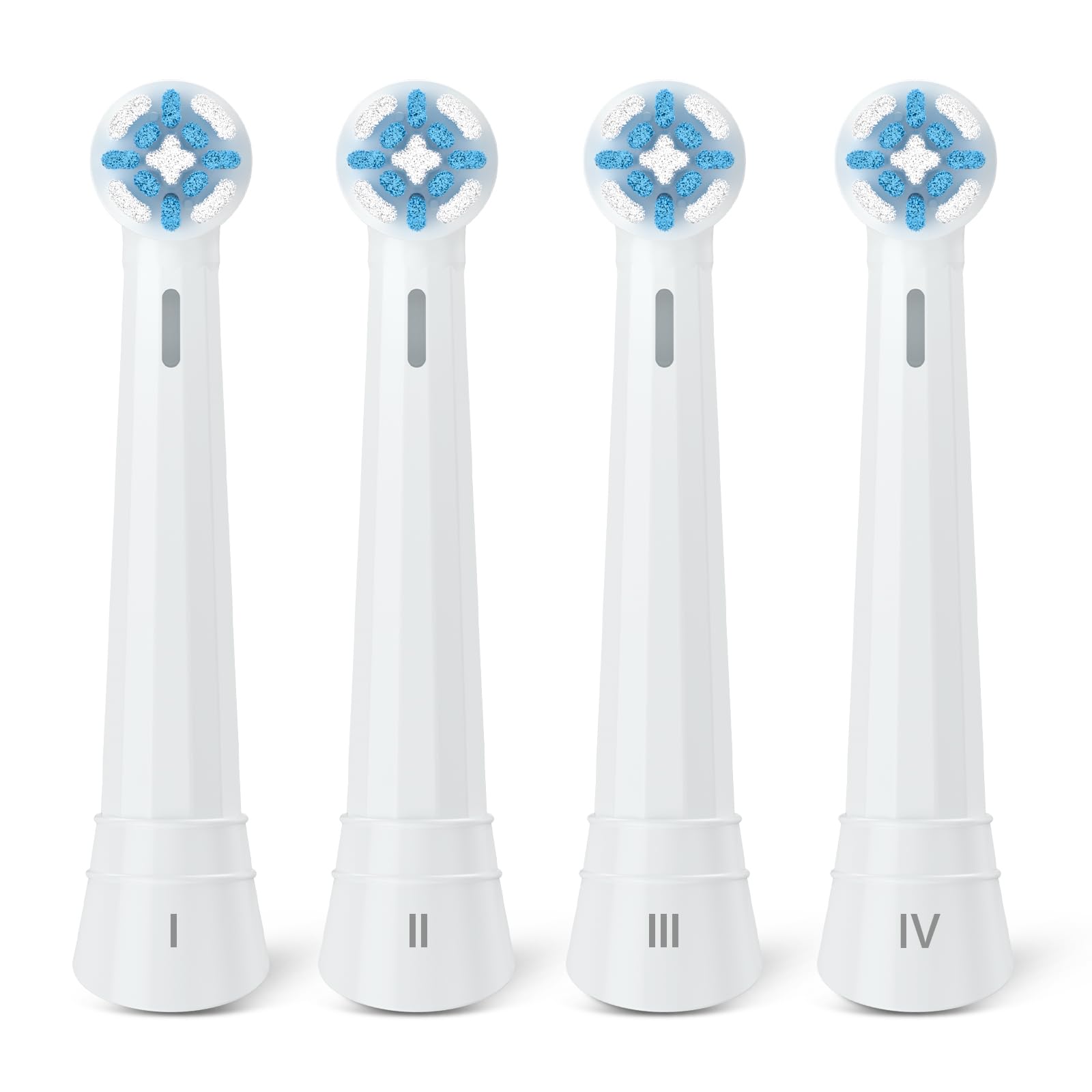 Upgraded AmuLumon Tooth-Brush Heads Replacement Compatible with Oral B iO Electric Toothbrush for Oral B iO 3 4
