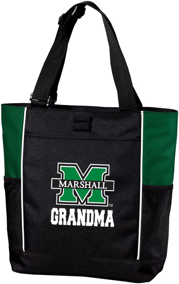 Broad Bay Marshall Grandma Tote Bag Colorblock Marshall University Grandma Totes Beach Pool Or Travel