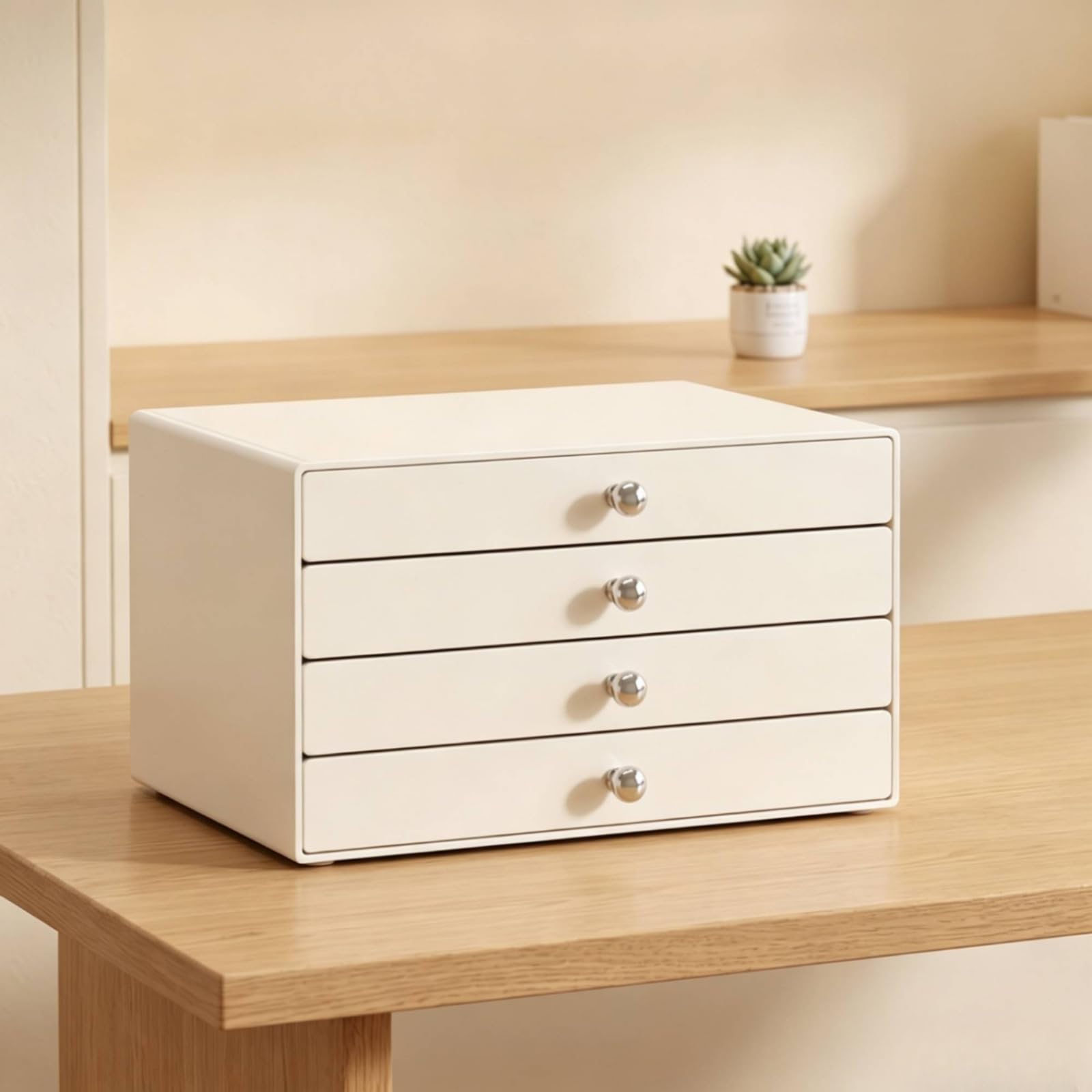 Armadietto Ufficio Documenti Cassetti Organizer Scrivania Archivio per Forniture E Carta Portadispositivi Acciaio al Carbonio Design Salvaspazio Adatto per Postazione Lavoro