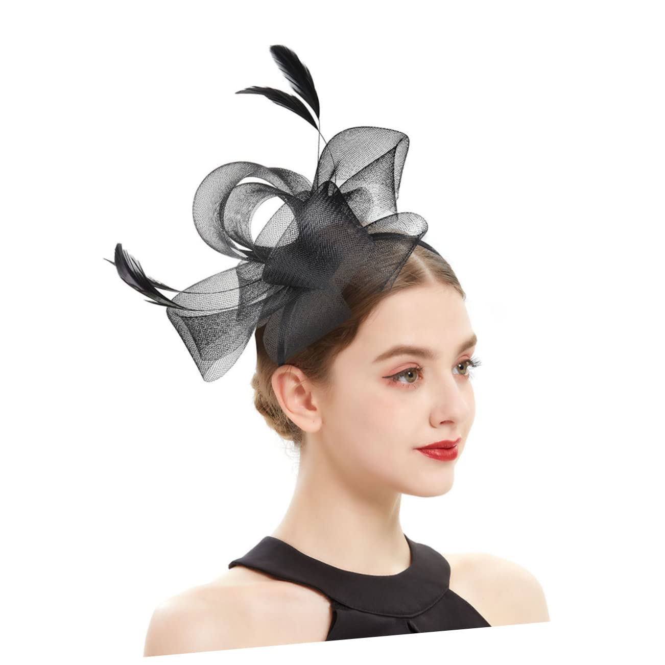 minkissy 3juegos Fascinator De Mujer y Accesorio Para Cabello Para Té y Cócteles Sombrero Elegante Para Eventos Especiales y Fiestas