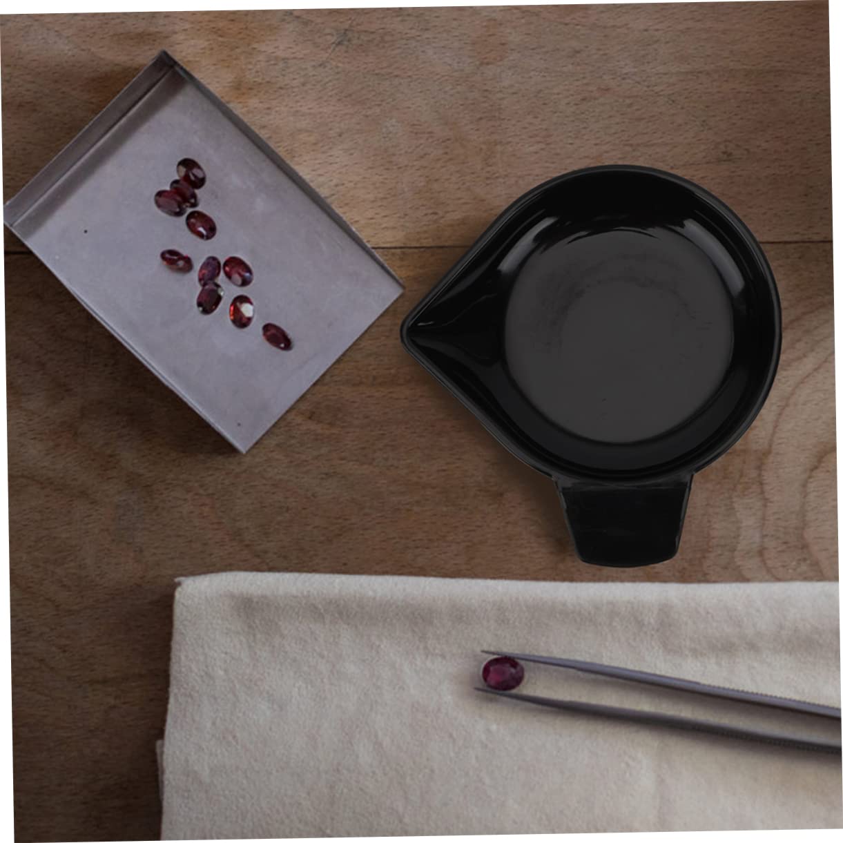 NUOBESTY 20 Stk Diamant Waagschale Zubehörfach Lebensmittelwaagen kitchen scale küchenwaagen Waagschalen für Waagen Wiegeschale für Schmuck elektronische Waage Düse Wiegen Sie die Pfanne pp