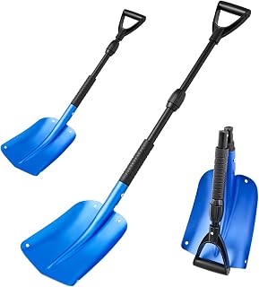 セイワ(SEIWA) 折り畳み スコップ 車載 IMP355 折りたたみ式 収納時22cm×40cm コンパクト 伸縮 長さ調整 85-102cm スコップヘッド22cm×28cm アルミニウム 軽量 高強度 スノーショベル キャンプ 災害 ガーデニング 園芸