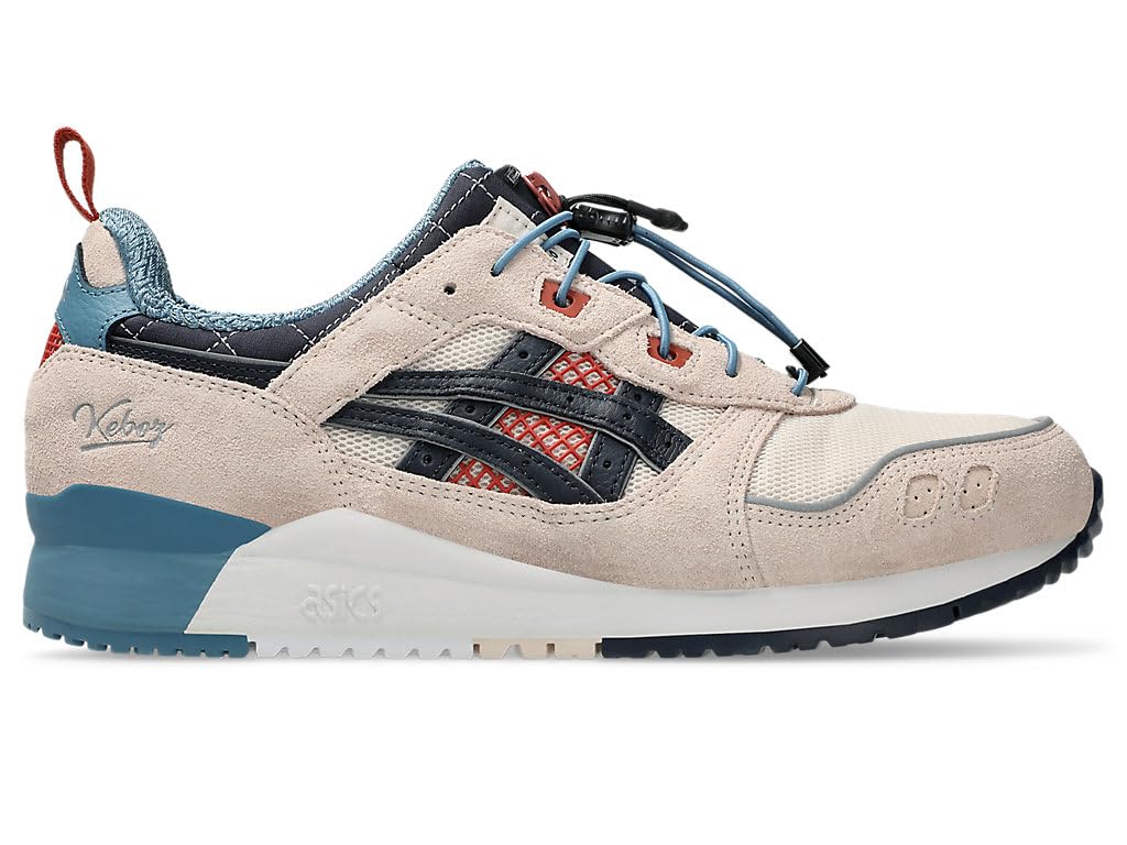 ASICS Unisex Gel-Lyte III OG Almond Peach/Navy Sneakers - 6 UK Men/ 5 UK Women (1201B030.700) (B0D9D1SGQV) Amazon Price History, Amazon Price Tracker