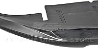 Vista 4 de Repuesto para Chevrolet Corvette C7 2014-2019 Divisor de labio inferior para parachoques delantero (fibra de carbono)