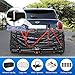 PINGDIR Folding Hitch Mount Cargo Carrier Hitch Rack Basket 60