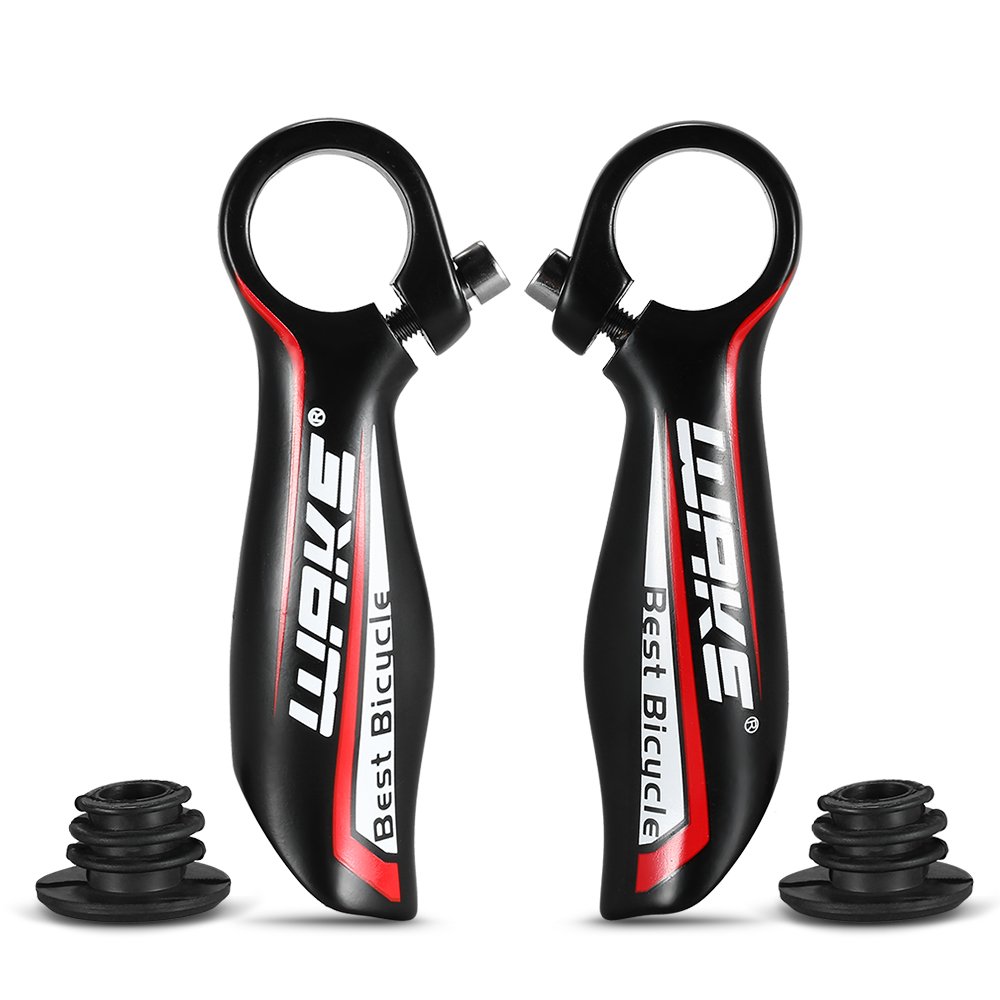 Docooler Lixada Pair Alumimun Alloy MTB Bar End Mountain Bike Handlebar